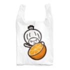 きくのらくがきのオレンジ　きく Reusable Bag