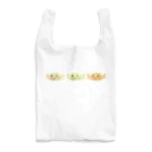 コドモデザインの折り紙風ネコ×3 Reusable Bag