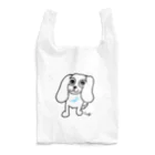 パンキーくんのパンキーくん　モノライン　ブルーP Reusable Bag