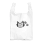 chiro&kuroのみみさんと足跡 Reusable Bag