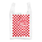 310号室 デザイン研究所の市松彼岸花 [Red] Reusable Bag