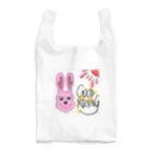 lukihart ルキハートのピンクうさぎのピンカ GOODMORNINNG Reusable Bag