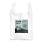 Teal Blue CoffeeのCafe music - Teal Blue Bird - Reusable Bag