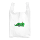 お味噌ちゃん👺LINEスタンプものLittle Green Monster 에코 가방
