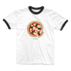 meroruのピザ Ringer T-Shirt