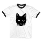 渡邊野乃香のお店の黒猫ジジ Ringer T-Shirt