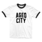 JIMOTO Wear Local Japanの上尾市 AGEO CITY Ringer T-Shirt
