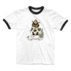 冥王星のゴルフするイリオモテヤマネコ Ringer T-Shirt