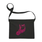 BuzzWorks - OFFICIAL GOODS STOREのyo-chan / Pink Cat Sacoche