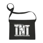 アタマスタイルの化学Tシャツ：TNT：トリニトロトルエン：爆発：爆弾：火薬：化学構造・分子式：科学：学問：理系 サコッシュ