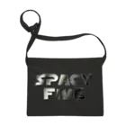 Spacy5 Official OnlineのSPACY5 Star  Metallic Logo Sacoche