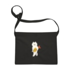 SUIMINグッズのお店のエビフライをさわやかに運ぶねこ Sacoche