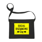 2mの SOCIAL  DISTANCING サコッシュ