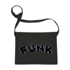 SANKAKU DESIGN STOREの赤青/青赤 やわらか FUNK。 黒 サコッシュ