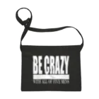 BE CRAZY official shopのBE CRAZY 黒 サコッシュ