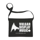 スペィドのおみせsuzuri支店のVulgar Display Music (BLACK) Sacoche