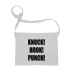 TシャツレボリューションのKNOCK! HOOK! PUNCH! サコッシュ