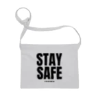STAY SAFE IF YOU LOVE SOME ONEのSTAY SAFE IF YOU LOVE SOME ONE / フロントプリント サコッシュ