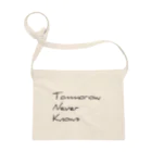 GREEDのtommorow never knows サコッシュ