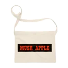 MUSH APPLEのMUSH APLLE(黒橙) サコッシュ