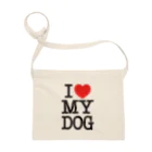 I LOVE SHOPのI LOVE MY DOG Sacoche