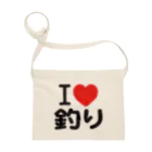 I LOVE SHOPのI LOVE 釣り サコッシュ