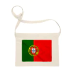 お絵かき屋さんのポルトガルの国旗 Sacoche