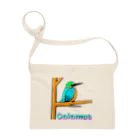Calamus / カラマスSTORE / SUZURI支店のカワセミが木の枝に！ Sacoche