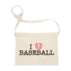 ぷぁ〜のI LOVE BASEBALL Sacoche