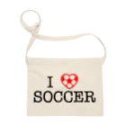 ぷぁ〜のI LOVE SOCCER サコッシュ