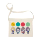 おんなどもの可愛いグッズショップのカラフルおんなどもちゃん Sacoche