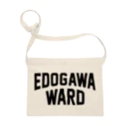 JIMOTOE Wear Local Japanの 江戸川区 EDOGAWA WARD サコッシュ