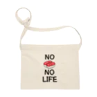 ひよこねこ ショップ 1号店のNo Sushi No Life サコッシュ