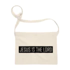 PRAISEのJESUS IS THE LORD(黒） サコッシュ