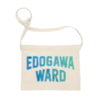 JIMOTO Wear Local Japanの 江戸川区 EDOGAWA WARD サコッシュ