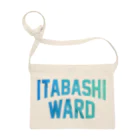 JIMOTO Wear Local Japanの板橋区 ITABASHI WARD サコッシュ