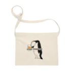 karaagekaraageのpenguin drinking beer サコッシュ