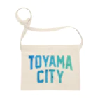 JIMOTO Wear Local Japanの 富山市 TOYAMA CITY サコッシュ