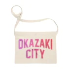 JIMOTOE Wear Local Japanの岡崎市 OKAZAKI CITY サコッシュ