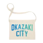 JIMOTOE Wear Local Japanの岡崎市 OKAZAKI CITY サコッシュ