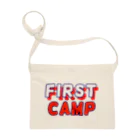 アッちゃんの秘密の部屋のFIRST CAMP　ロゴ サコッシュ