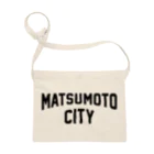 JIMOTO Wear Local Japanの松本市 MATSUMOTO CITY サコッシュ