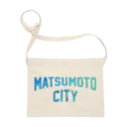 JIMOTO Wear Local Japanの松本市 MATSUMOTO CITY サコッシュ