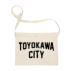 JIMOTOE Wear Local Japanの豊川市 TOYOKAWA CITY Sacoche