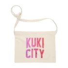 JIMOTO Wear Local Japanの久喜市 KUKI CITY サコッシュ