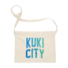 JIMOTO Wear Local Japanの久喜市 KUKI CITY サコッシュ