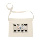 tanoMayoのGO to TRAIN 01 サコッシュ