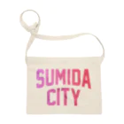 JIMOTO Wear Local Japanの墨田区 SUMIDA CITY ロゴピンク サコッシュ