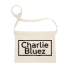 Charlie Bluez StoreのCharlieBluezロゴデザイン サコッシュ