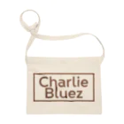 Charlie Bluez StoreのCharlieBluezロゴデザイン サコッシュ